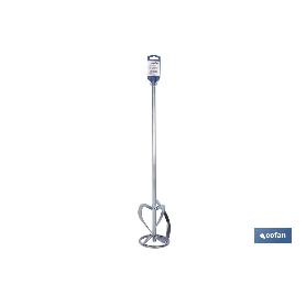 VARILLA MEZCLADORA MORTERO Ø120 600 MM M14