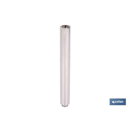 TUBO ALARGADOR DE DUCHA CROMADO M18 Ø24 200 MM