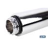 TUBO ALARGADOR DE DUCHA CROMADO M18 Ø24 200 MM