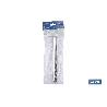 TUBO ALARGADOR DE DUCHA CROMADO M18 Ø24 200 MM