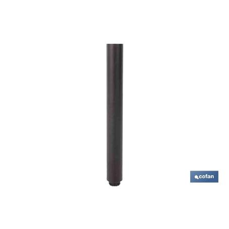 TUBO ALARGADOR DE DUCHA NEGRO M18 Ø24 200 MM