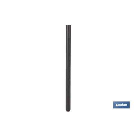 TUBO ALARGADOR DE DUCHA NEGRO M18 Ø24 400 MM