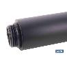 TUBO ALARGADOR DE DUCHA NEGRO M18 Ø24 400 MM
