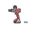 TALADRO PERCUTOR A BATERÍA LI-ION 20 V 2000 RPM 80 NM