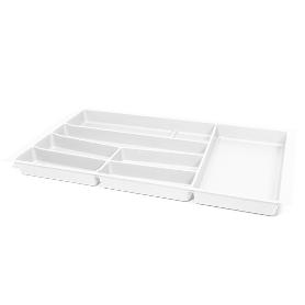 CUBERTERO PARA CAJÓN AURO. PLÁSTICO RESISTENTE. MODULO MODULO 900 ACABADO BLANCO