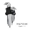 JUEGO LLAVES TORX L 9 PIEZAS LARGO INVIOLABLE