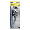 JUEGO LLAVES TORX L 9 PIEZAS LARGO INVIOLABLE