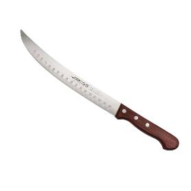 CUCHILLO CARNICERO CURVO MANGO MADERA 25 CM ATLANTICO 260700