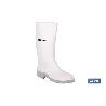 BOTA AGUA PVC BLANCA TALLA 44