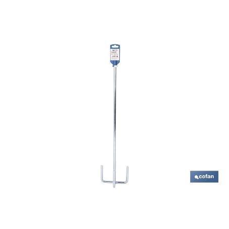 VARILLA MEZCLADORA YESO Ø120 600 MM M14