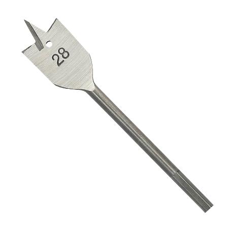 BROCA PLANA MADERA 3 PUNTAS WOLFPACK   28,00 MM.