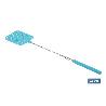 SET DE 3 MATAMOSCAS AZUL CON MANGO TELESCÓPICO 26,5 X 1,5 X 8,3 CM