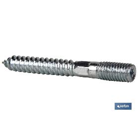 ESPARRAGO DOBLE ROSCA CINCADO HUELLA TORX M6X50   CAJA 100 UNID.