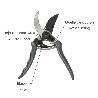 TIJERAS PODAR KS-4T 210 MM.1 MANO