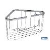CESTA RINCONERA DE BAÑO DE ACERO INOXIDABLE 304 29 X 18 X 14 CM