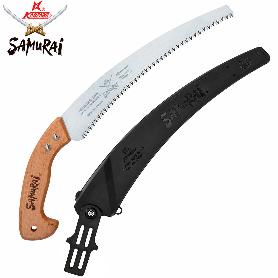 SERRUCHO SAMURAI CURVO MANGO MADERA   330 MM.
