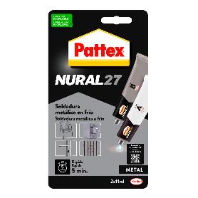 NURAL 27 ALUMINIO GRIS 22 ML (2 TUBOS 11+11 ML)