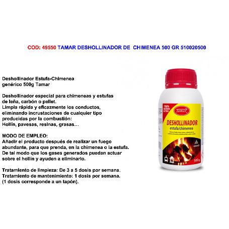 TAMAR DESHOLLINADOR DE CHIMENEA 500 GR 510020500