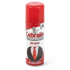 QUITAMANCHAS EN SPRAY CEBRALÍN. EN SECO. GRASA. 200 ML. CHAPA METÁLICA - CRUZ VERDE