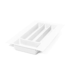 CUBERTERO PARA CAJÓN AURO. PLÁSTICO RESISTENTE. ACABADO BLANCO MODULO MODULO 350