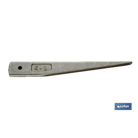 CUÑA EXPULSORA DIN-137 CM 3 - 4