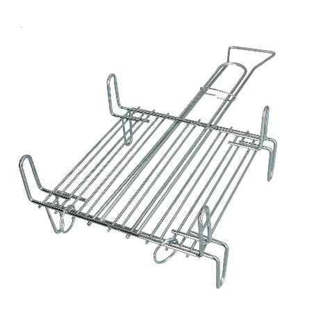 PARRILLA BARBACOA DOBLE 25X25 CM.