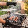 PARRILLA BARBACOA DOBLE 30X30 CM.