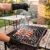 PARRILLA BARBACOA DOBLE 35X35 CM.