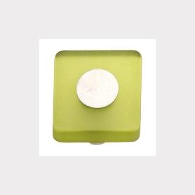 POMO CUADRADO METACRILATO VERDE 621VE
