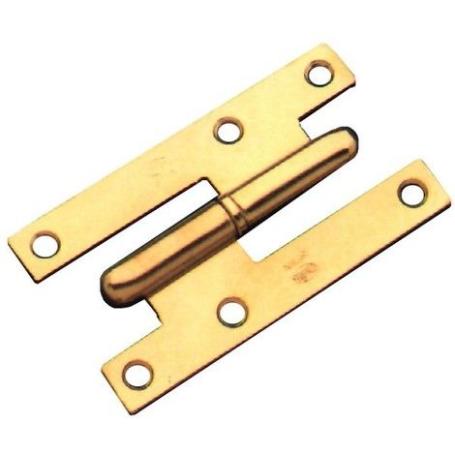 AVL PERNIO 403 9,5 MM CANTO CUADRADO IZQDA LATONADO 403-L-CI (CAJA 20 UNIDADES)