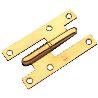 AVL PERNIO 403 9,5 MM CANTO CUADRADO IZQDA LATONADO 403-L-CI (CAJA 20 UNIDADES)