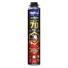 ESPUMA PU ULTRA FAST 70 EN 10MIN. MONOCOMPONENTE. AEROSOL. SECADO RÁPIDO. RENDIMIENTO 70 A 77 LITROS. CAPACIDAD 750
