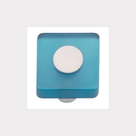 POMO CUADRADO METACRILATO AZUL 621AZ