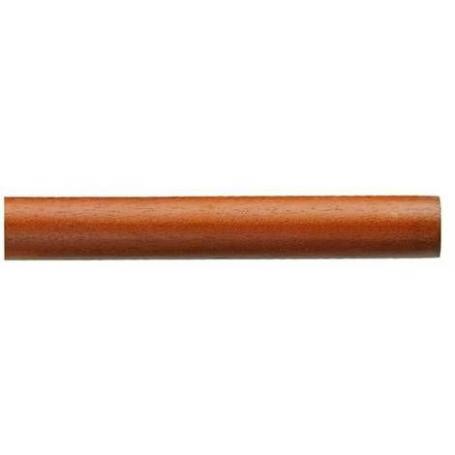 BARRA MADERA LISA 1,8 METROS X 28 MM. TECA
