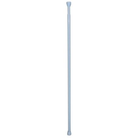 BARRA BAÑO RECTA EXTENSIBLE 18 MM. (0,74-1,26) BLANCO
