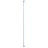 BARRA BAÑO RECTA EXTENSIBLE 18 MM. (0,74-1,26) BLANCO
