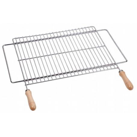 PARRILLA ZINCADA EXTENSIBLE 70X40 CM