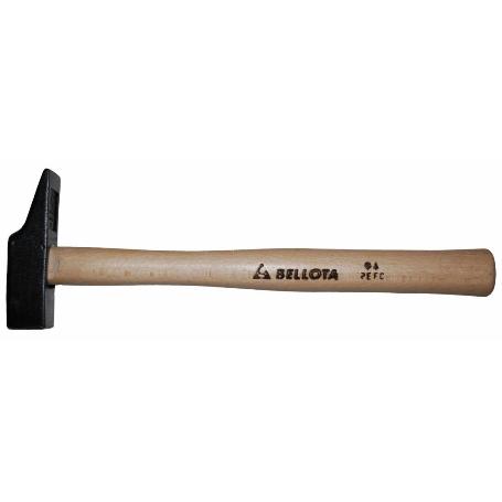 MARTILLO EBANISTA 8005-E. MADERA. PESO 435G. LONGITUD 319MM - BELLOTA