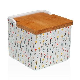 SALERO PORCELANA BLUME 12.2X12.2X11.5 CM