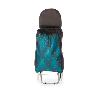 CARRO COMPRA 2 RUEDAS ROMBOS VERDE 8X88X35 CM