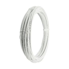 ALAMBRE FORRADO BLANCO N16 15 MT