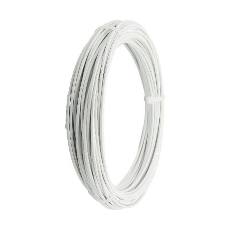 ALAMBRE FORRADO BLANCO N16 10 MT