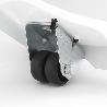 SOPORTE CUADRADO KAPRY 1MM REFORZADO