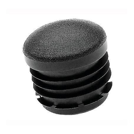 CANTONERA REDONDA 25MM INTERIOR NEGRA 16-25