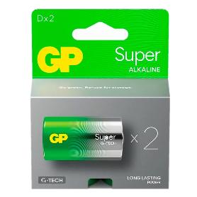 PILAS LR20 D SUPER ALCALINAS