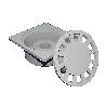 SUMIDERO SIFONICO PVC 200 GRIS
