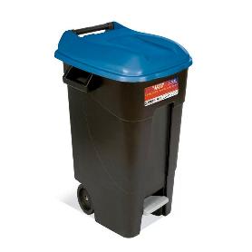 CUBO CON PEDAL ECO 120 L AZUL