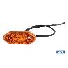 LUZ LATERAL LED CON REFLECTOR 12V/24V NARANJA