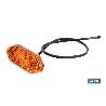 LUZ LATERAL LED CON REFLECTOR 12V/24V NARANJA