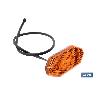 LUZ LATERAL LED CON REFLECTOR 12V/24V NARANJA